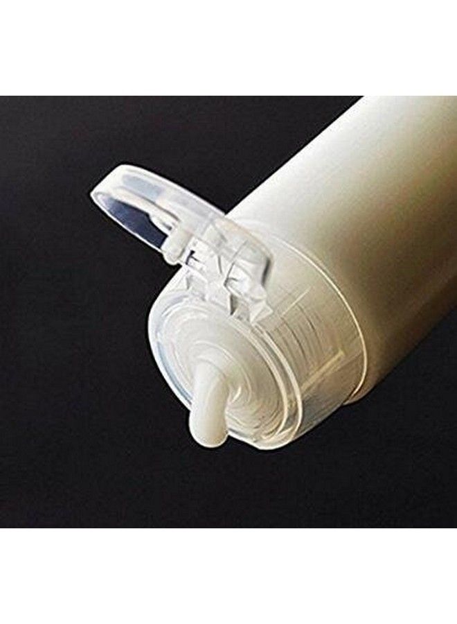 Elandy 12Pcs Empty Refillable Clear Plastic Sample Flip Cap Squeeze Bottle Container Pot Vials For Cosmetic Makeup Emollient Water Lotion Shower Gel Emulsion Liquid(18Ml.0.6Oz) - Image 4