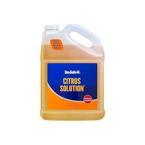 De-Solv-it! 10362 Orange Sol Citrus Solution Container, 1 Gallon 1-Pack - Image 1