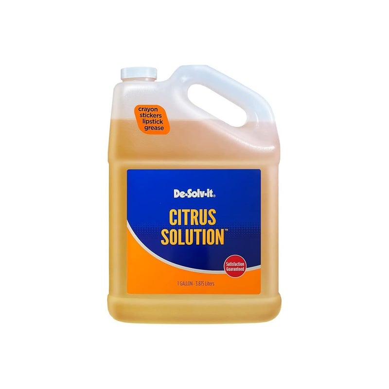 De-Solv-it! 10362 Orange Sol Citrus Solution Container, 1 Gallon 1-Pack - Image 4