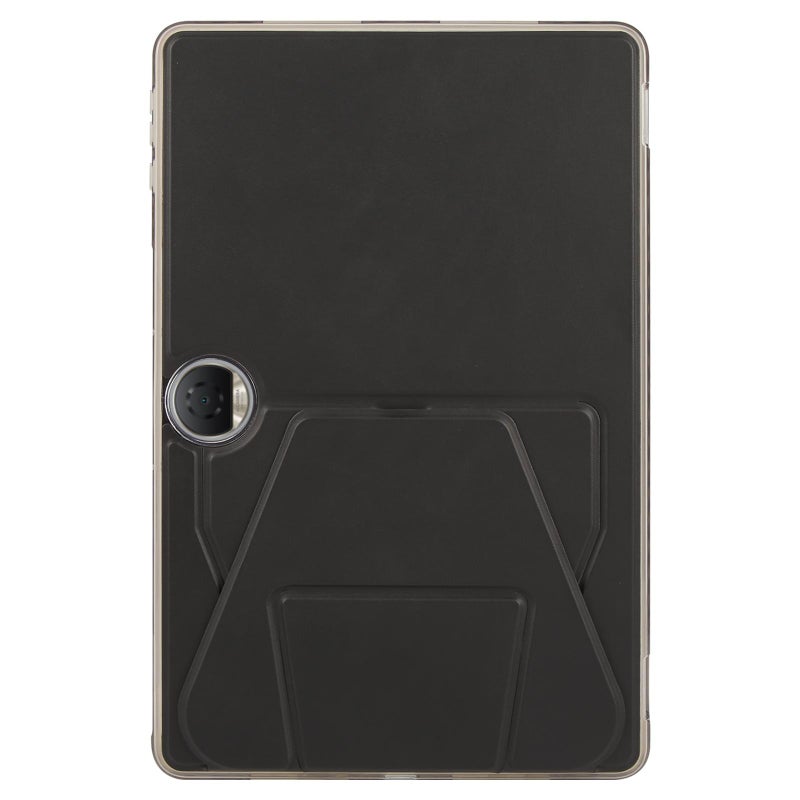 erorex For Honor Pad 9 12.1 2023 Folding Magnetic Holder Acrylic Leather Back Tablet Case(Black) - Image 3