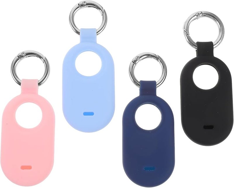 4 Pcs Shockproof Protective Case with Ring Holder for Scratch Resistance Durable Cover - Image 1