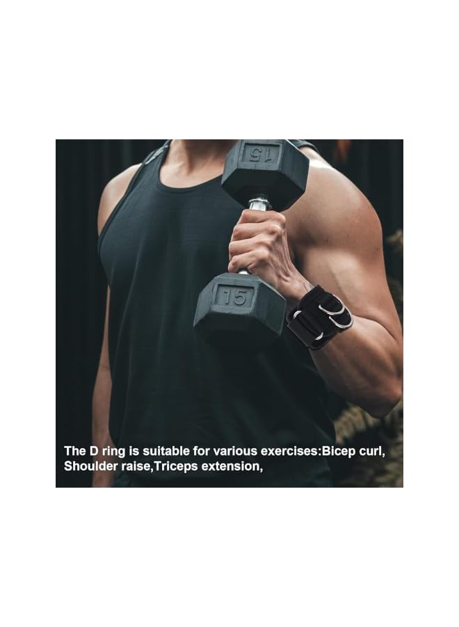 S-TOP 2pcs Wrist Straps for Weightlifting, Weight for Deadlifts, Cable Machine Workout Gym Straps for Bodybuilding and Weightlifting - Image 5