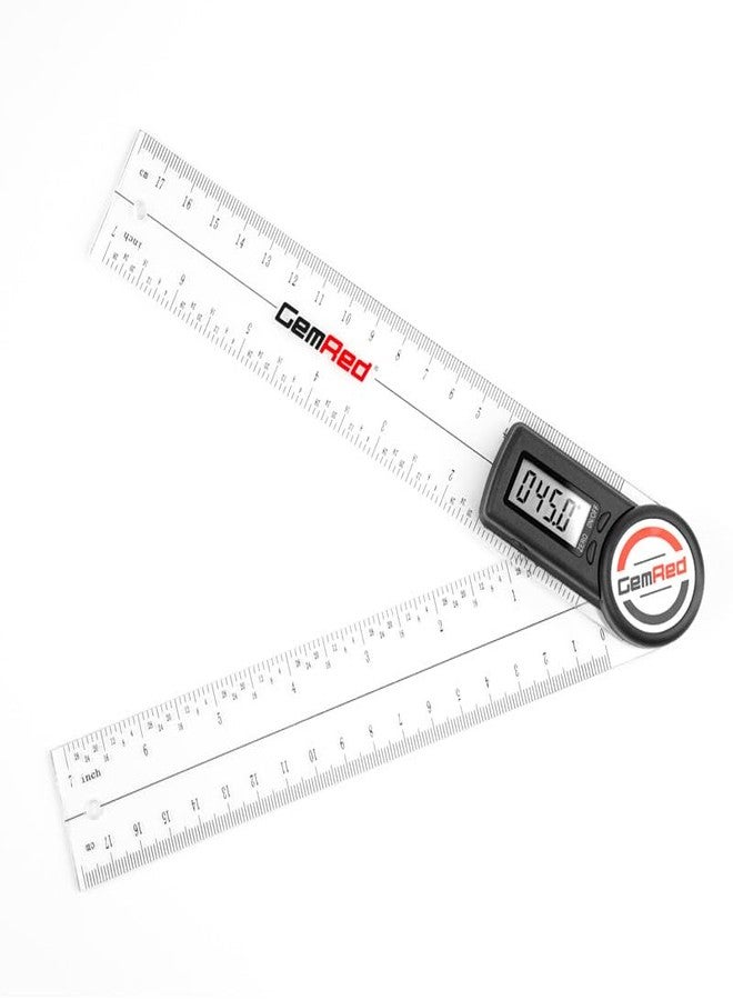 GemRed Digital Protractor Enhanced ABS Ruler - Image 1