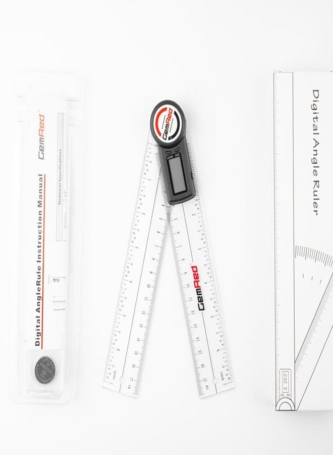 GemRed Digital Protractor Enhanced ABS Ruler - Image 5