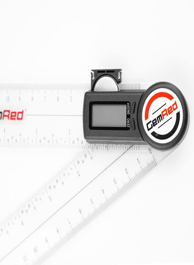 GemRed Digital Protractor Enhanced ABS Ruler - Image 4