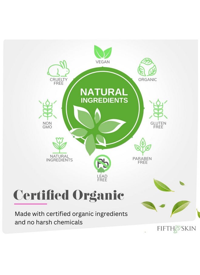 Fifth & Skin Fifth & Skin Better'n Ur Skin MINERAL MAKEUP PRIMER - Natural - Organic - Vegan - Cruelty Free - Hydrate, Minimize Pores & Lines - Lightweight, Non-Greasy - ALL Skin Types - Paraben Free - 1 oz.  - Image 3