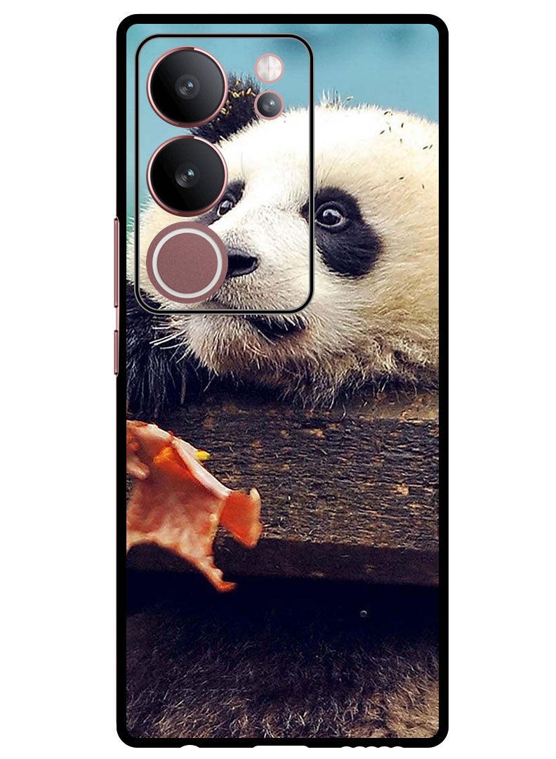 Theodor Protective Case Anti Scratch Shock Proof Bumper Cover For Vivo S17 - S17 Pro Real Panda - Image 1