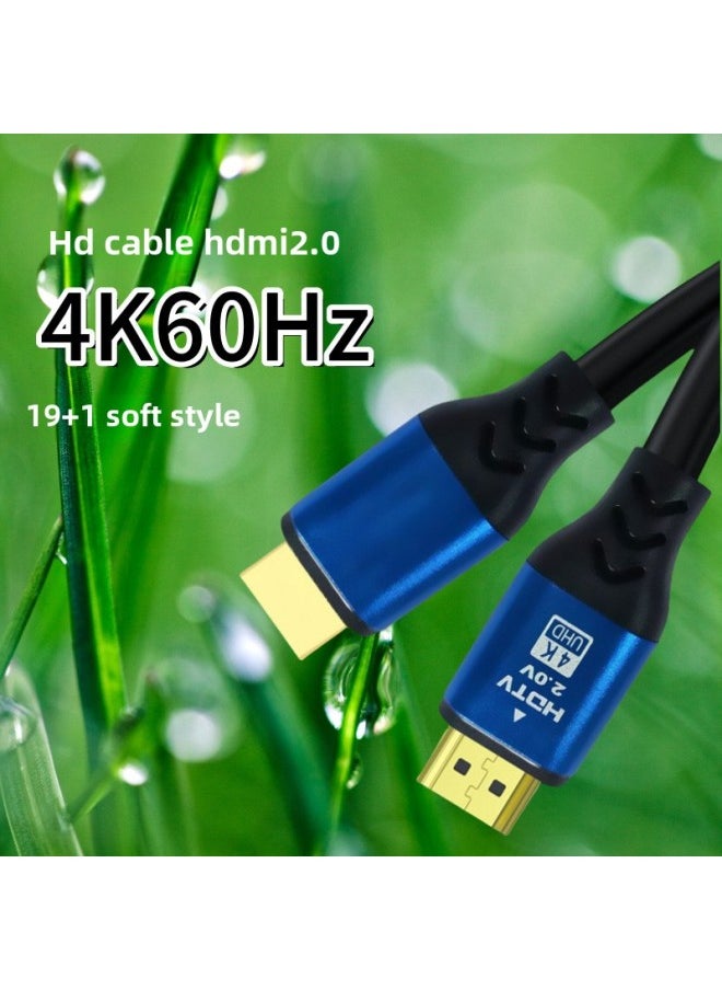 ماركة غير محددة كابل خط HDMI8K عالي الدقة 2.1 لشاشة التلفزيون والكمبيوتر وجهاز العرض وصندوق الاستقبال بالجملة - اللون: HDMI2.1 [فائق الدقة 8K] ألعاب رياضية إلكترونية نسخة من سبائك الألومنيوم وحقيبة صدفية خضراء - طول الخط: 1 متر  - Image 3