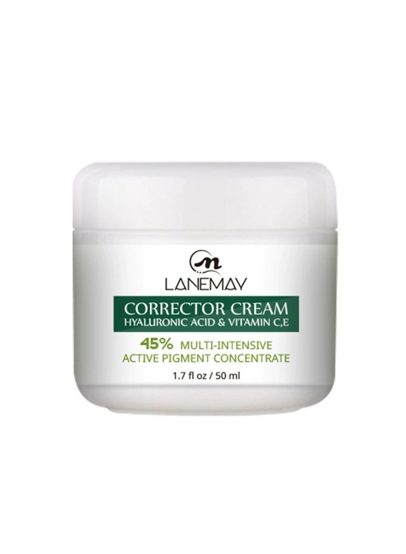 LANEMAY Melanin Correcting Herbal Whitening Cream Brightening Spot Fading Even Skin Tone Moisturizing Face Cream - Image 5
