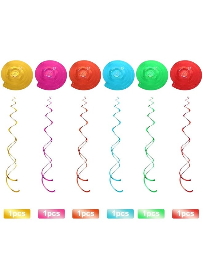 Sumind Sumind 30 Pcs 1950's Rock and Roll Music Party Sock Hop Decorations Vinyl Record Note Cutout Wall Decor Sign with Hanging Swirls Ceiling Decor for 50's Theme Rock Music Video DJ Party Supplies 7 Inch - Image 3