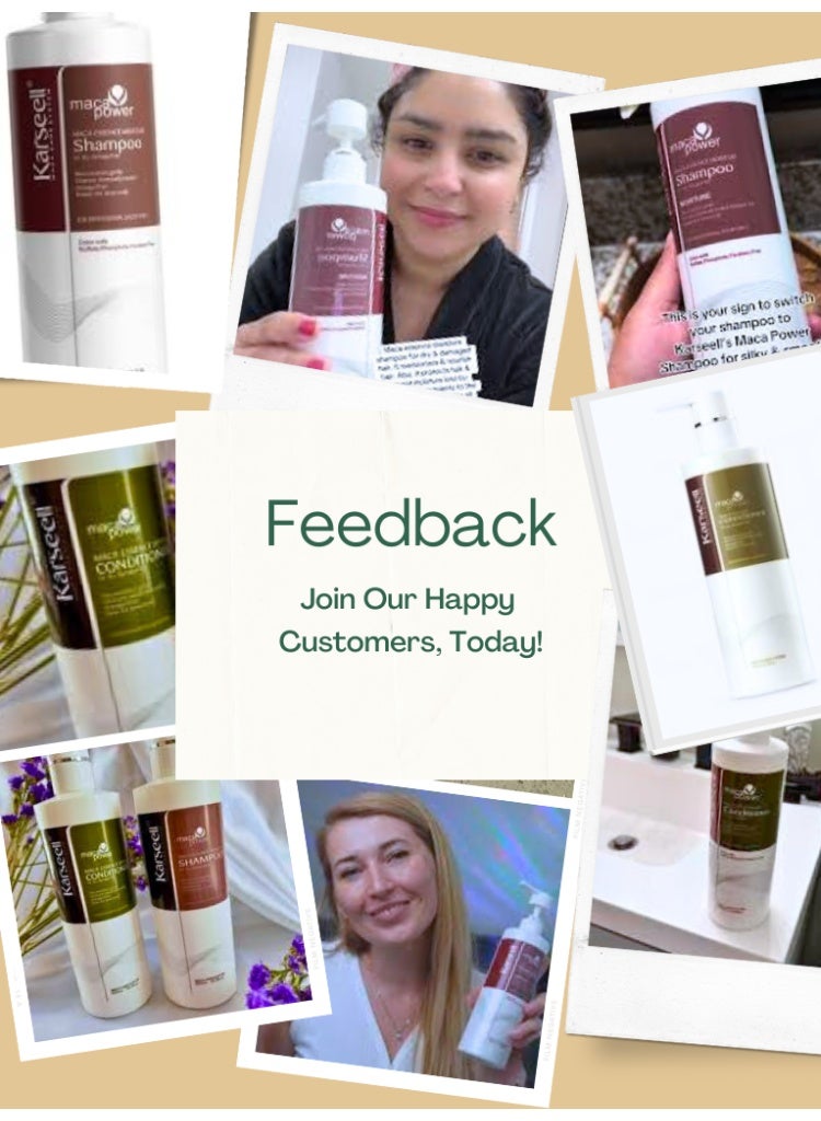 Karseell Dry, Damaged & Breakage-Prone Hair Repair – Karseell Collagen Shampoo + Conditioner Set for Strength, Smoothness & Deep Nourishment - Image 2