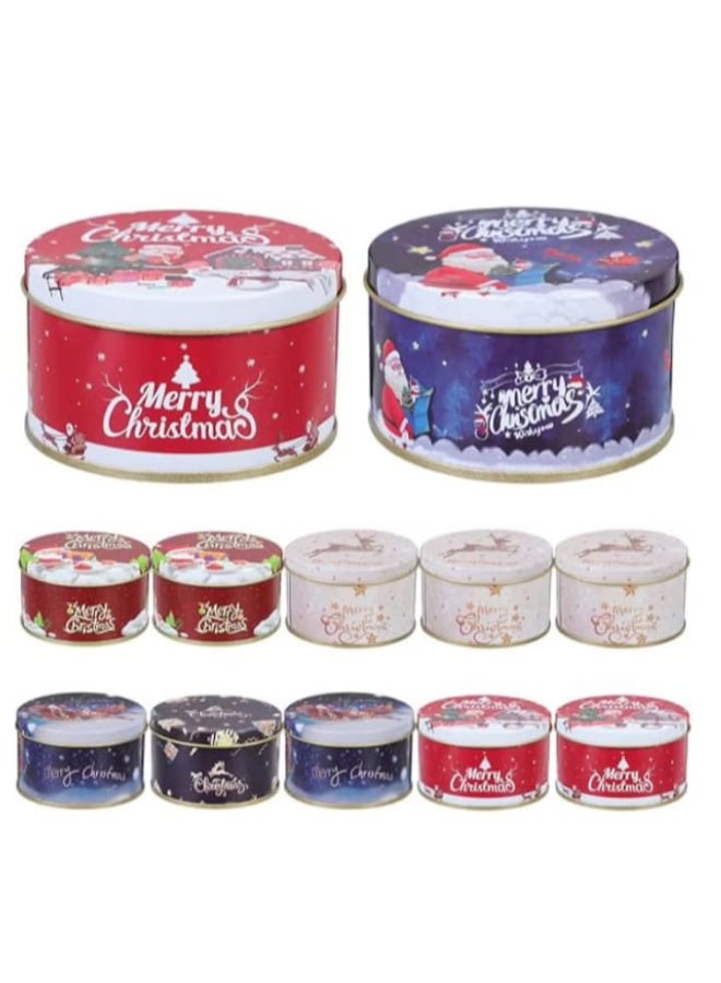 12 pieces - Small candy box with lids (assorted colors) - Image 1