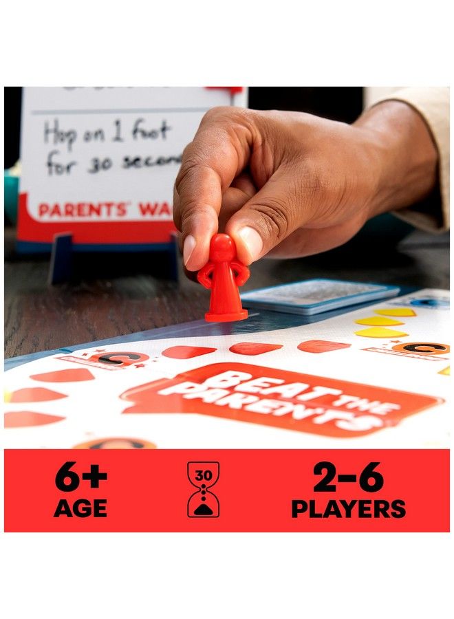 Spin Master Games لعبة التريفيا الكلاسيكية هزم الأهل، الأطفال ضد الأهل للأعمار 6 وما فوق - Image 4