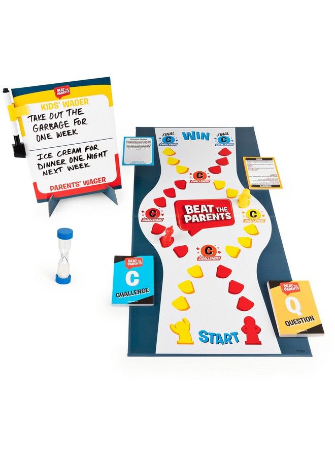 Spin Master Games لعبة التريفيا الكلاسيكية هزم الأهل، الأطفال ضد الأهل للأعمار 6 وما فوق - Image 3