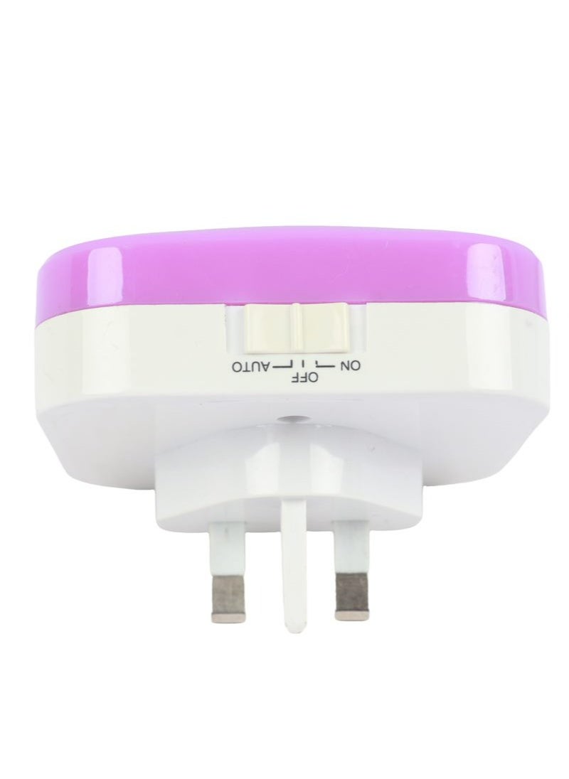 Safix - Smart LED night light with USB, LED light color warm white, 2pcs USB, 2W fast charging - Image 1