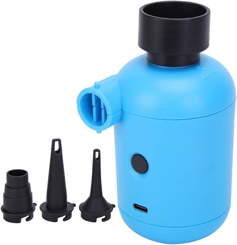 HT - 426 USB Electric Air Pump, DC5V Portable Inflator with 4 Nozzles for Inflatable Bed Boat Sofa, Compact Dual - Function Inflation and Deflation Pump for Indoor - Image 4
