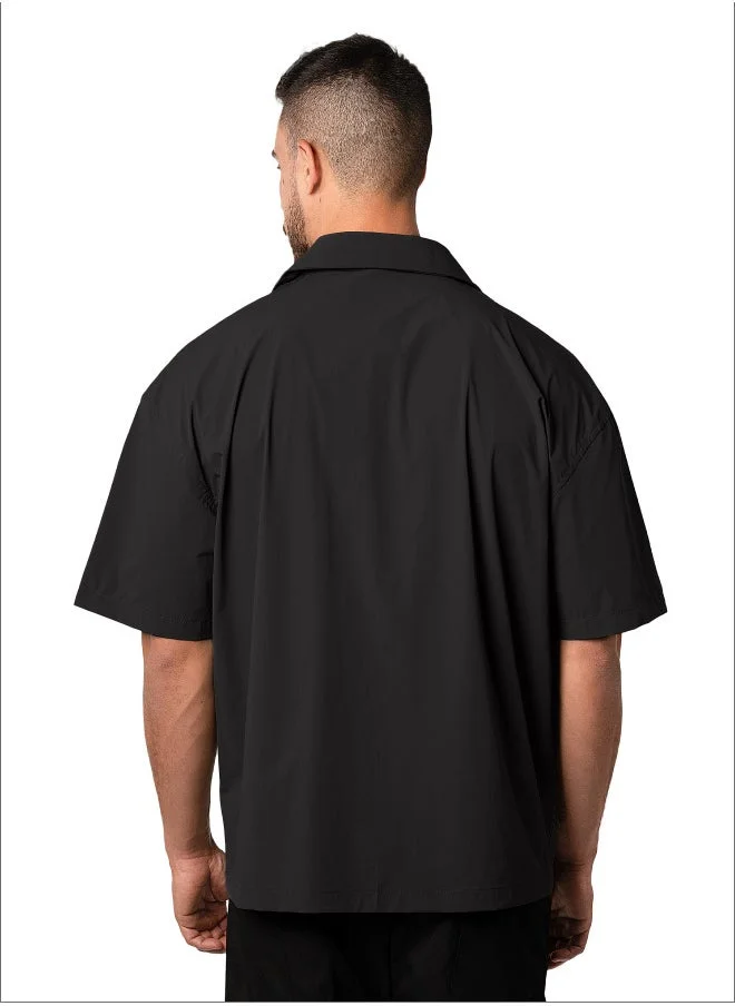 Tanjim Squad Black TANJIM SQUAD - VERSATILE SHIRT BLACK for Men | Best Price UAE