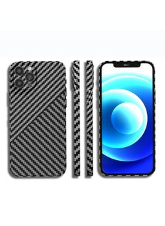 Generic Case Cover For iPhone 11 Pro Carbon Fiber Texture PC Phone Case ...