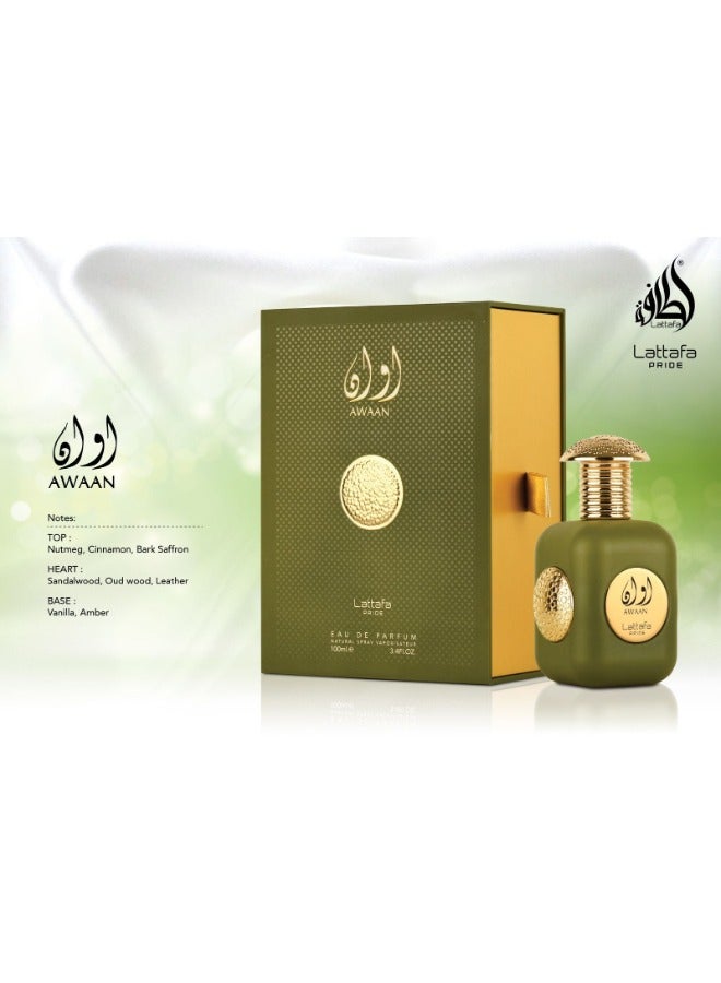 Lattafa PRIDE Awaan Eau De Parfum for Unisex - 100ml | Long-lasting Sophistication - Image 5