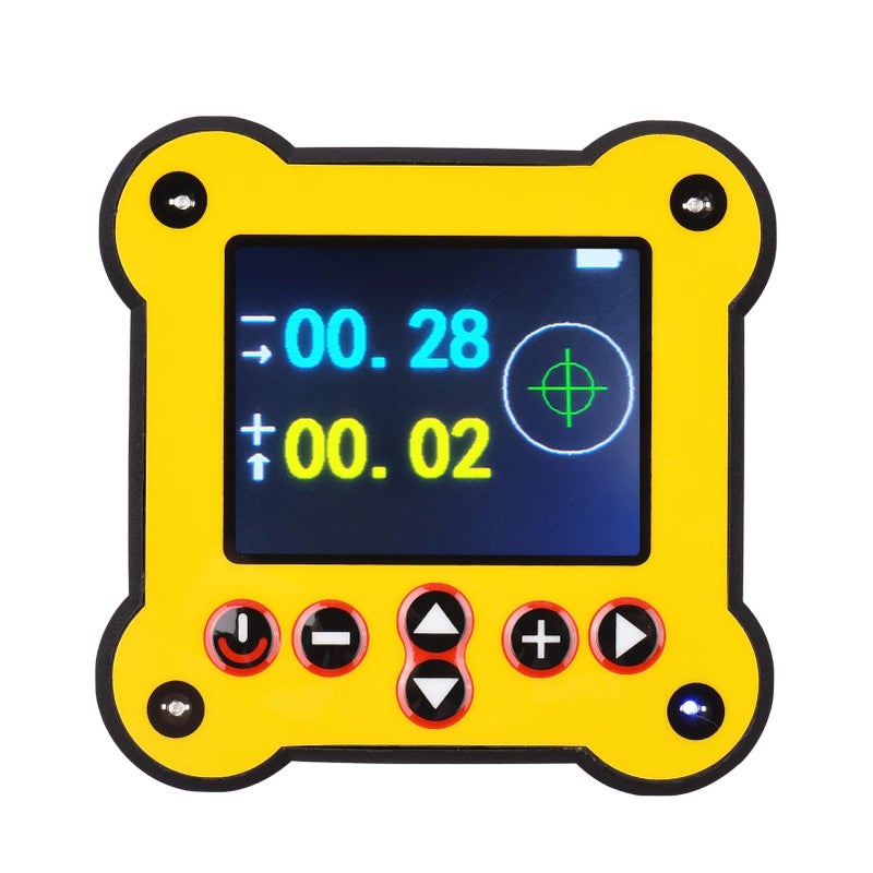 Dual Axis Digital Protractor Inclinometer 0 02 Degree High Precision 2 4 Inch Color Screen USB - Image 2
