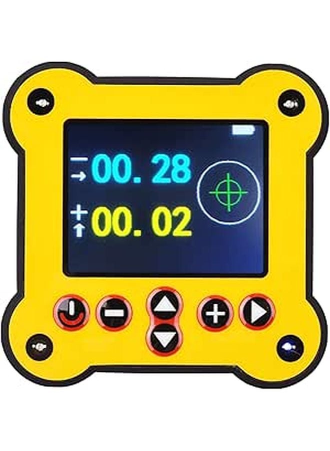 Dual Axis Digital Protractor Inclinometer 0 02 Degree High Precision 2 4 Inch Color Screen USB - Image 1