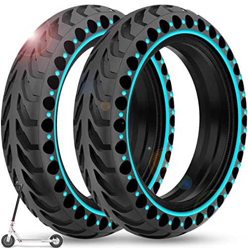 BANGTING 2PCS 8.5x2 inches Solid Tires for Electric Scooter, 8 1/2 x2 Tire for Gotrax GXL V2 / XR/APEX, 50/75-6.1 Tire Replacement for Xiaomi Pro 2 / M365 / 1S and All 8.5'' Scooter Tires - Image 1