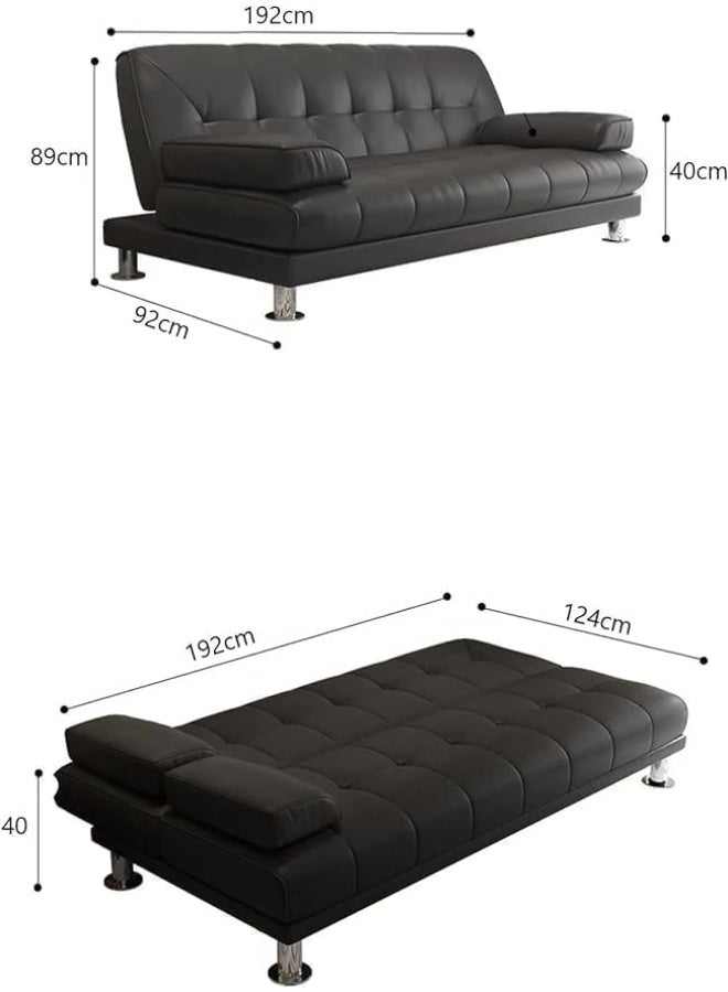 Zayn comforts Modern and Unique Design Sofa Bed For Your Living Room (Dark Brown) - Image 2