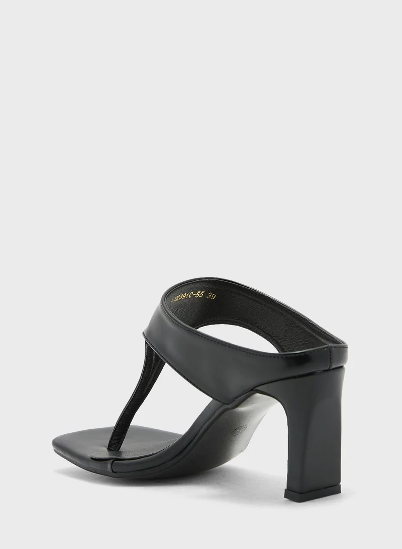 ELLA High Heel Thong Sandal