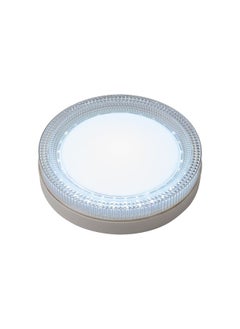El Rawda Lighting 35W Crystal Panel Outdoor White Lighting With Blue Lighting Frame 23x23x4 cm 