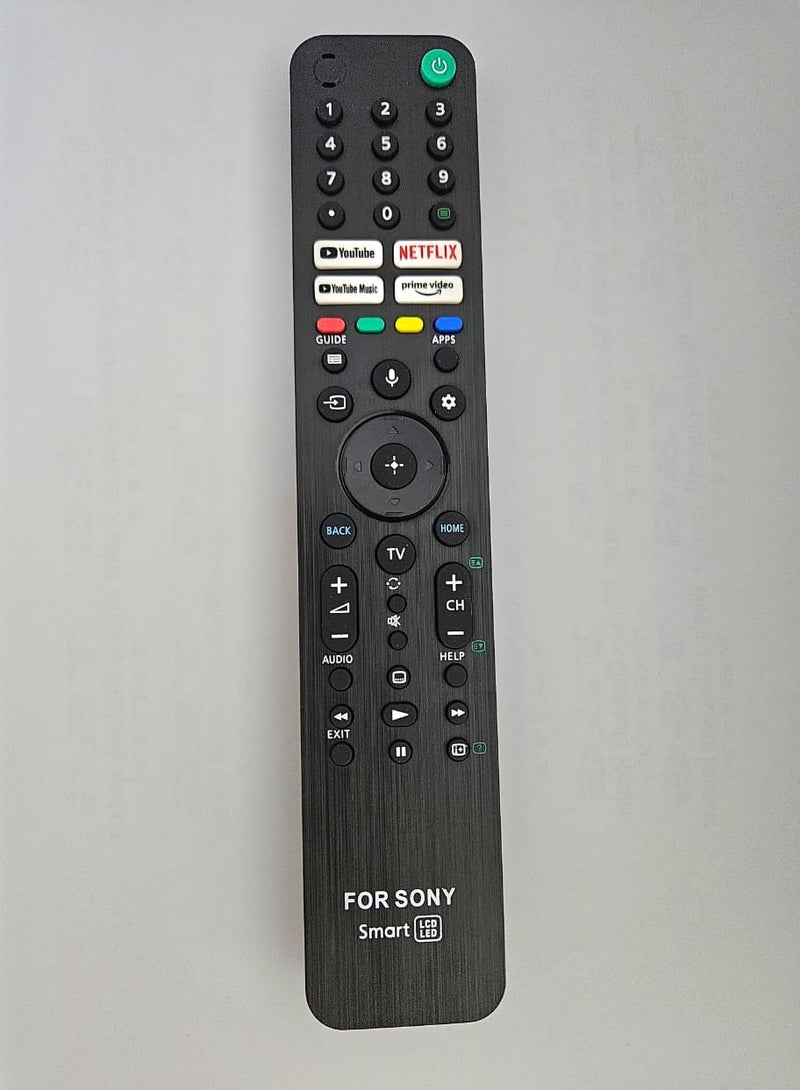 RMF-TX520P Replacement For Sony Smart TV Remote Control For Smart TV XR 4K Ultra HD Television - Image 1