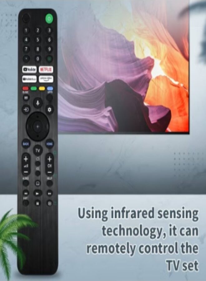 RMF-TX520P Replacement For Sony Smart TV Remote Control For Smart TV XR 4K Ultra HD Television - Image 4