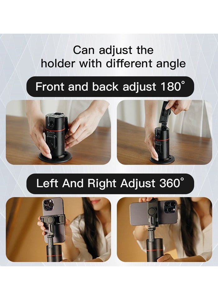 Yesido Yesido SF16 Auto Face Tracking Tripod 360 Removable Design With Remote Controller Selfie Stick Holder - Black  - Image 3