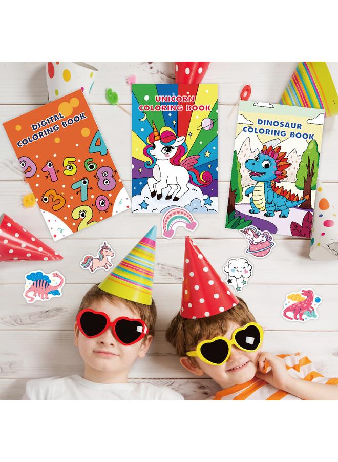 Bluejw Party Pack Coloring Books Party Coloring Pack Suitable For Children Birthday Theme Party - Image 2