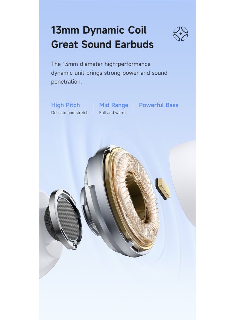 مكدودو Mcdodo سماعات أذن لاسلكية TWS B05 بلوتوث 5.3، مشغل 13mm، وقت تشغيل 21 ساعة - Image 4