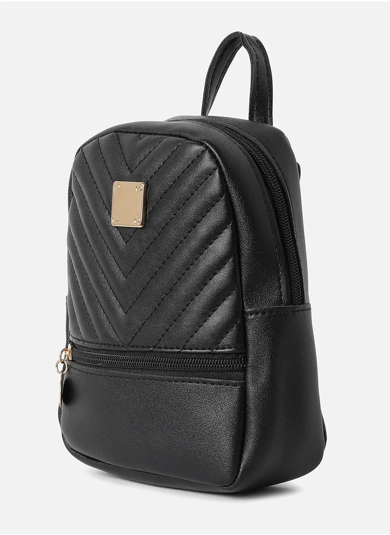 Haute Sauce Erika Black Backpack