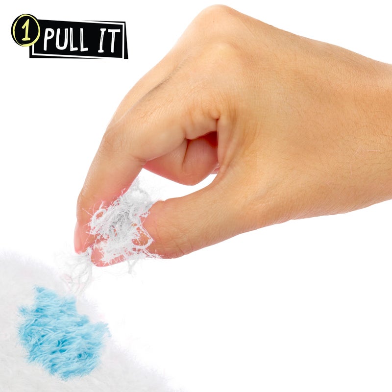 Fluffie Stuffiez دميّة فلوفي ستافيز سحاب صغيرة قابلة للجمع - كشف مفاجئ عند فتح العلبة مع تجربة لمسية مريحة، ناعمة للغاية - Image 2