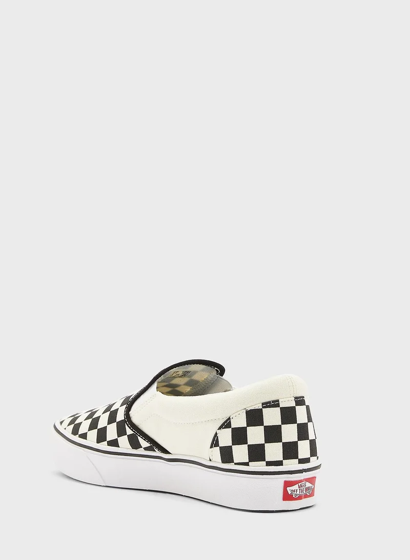VANS Classic Checkerboard ComfyCush Slip Ons