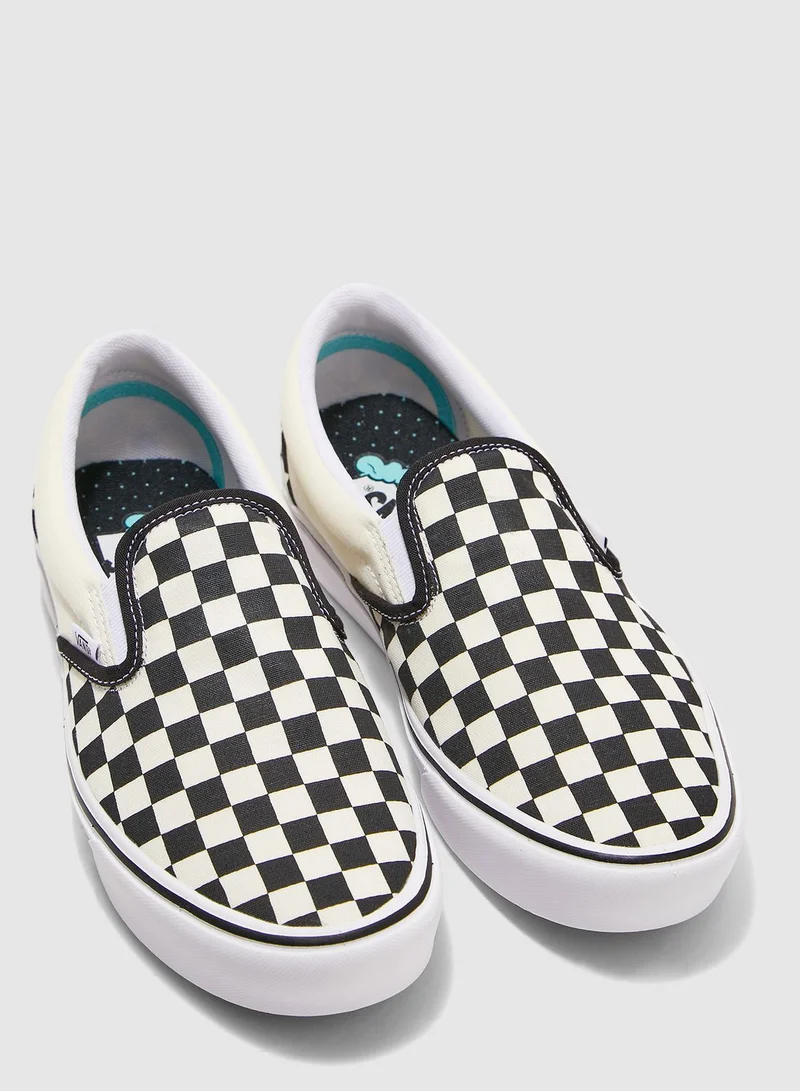 VANS Classic Checkerboard ComfyCush Slip Ons