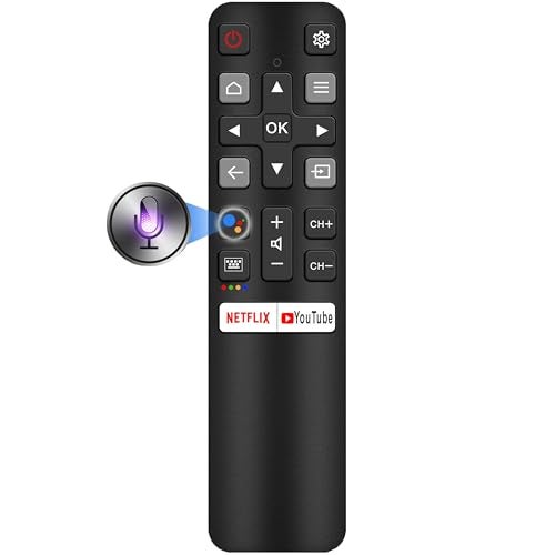 B BraiNice Smart Remote Compatbile with TCL Remote Control Replacement, Voice Control, New Upgraded RC802V Universal for TCL TV remotes, Google, Android Smart TVs, Control para remoto - Image 1
