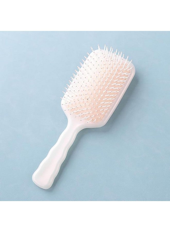 Hearts Hair Brush | Bristles Brush | Hair Brush With Paddle | Detangles Hair Brush | Suitable For All Hair Types | Hair Brush Styling Hair | Xh45Bge | Beige - Image 2
