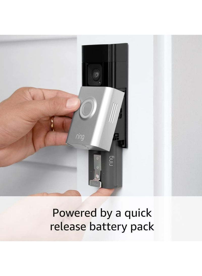 Ring Ring Battery Doorbell Plus | Head-to-Toe HD+ Video, motion detection & alerts, and Two-Way Talk  - Image 3
