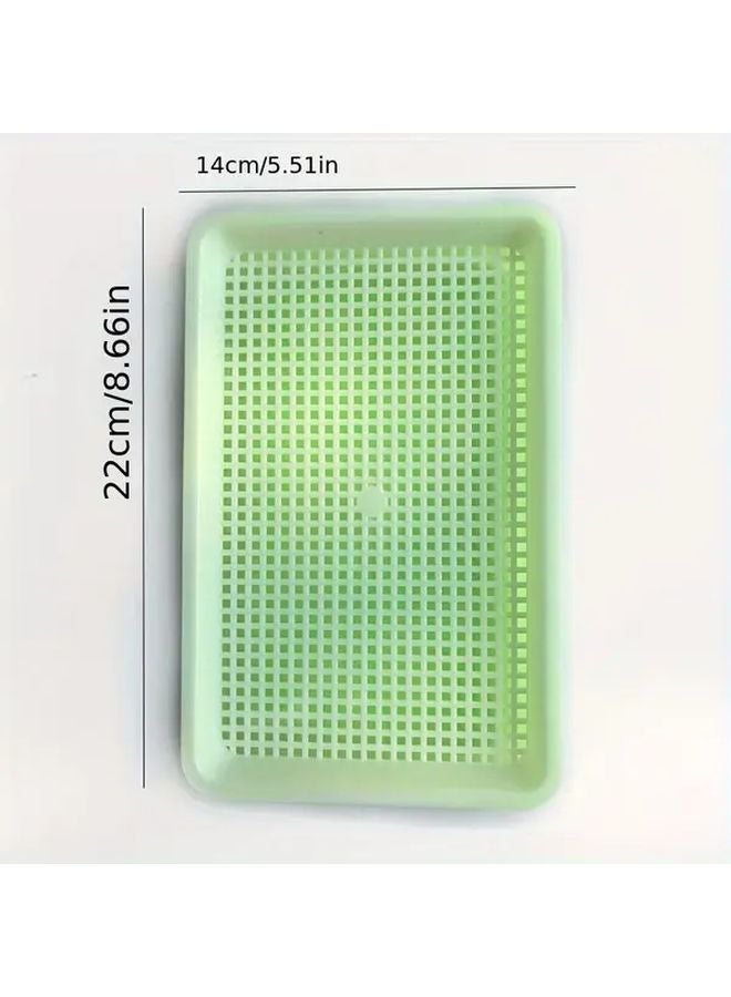 صينية إنبات البذور السريع الفعال لزراعة البازلاء والفاصوليا والقمح وأعشاب الحيوانات الأليفة - Image 4