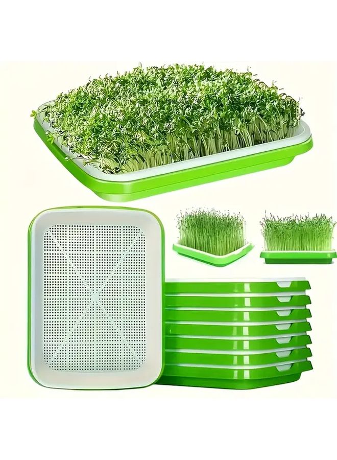 صينية إنبات البذور السريع الفعال لزراعة البازلاء والفاصوليا والقمح وأعشاب الحيوانات الأليفة - Image 2