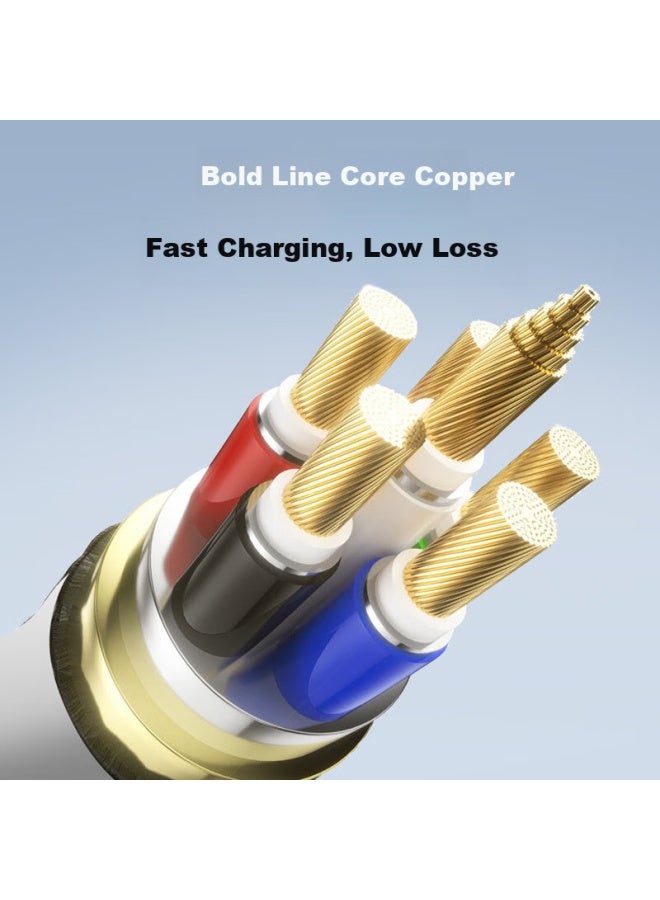 Jplayer C-c Silicone Cable 3a Huawei 100w Pd 20w White 1m - Image 3