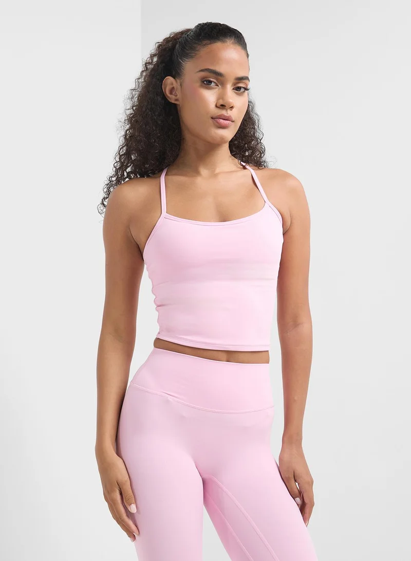 FRWD Strappy Seamless Vest & Sculpting Leggings Set