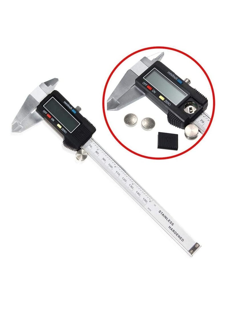 New arrival Measuring Tool Digital Caliper 6"150mm Stainless Steel measuring instrument Vernier Calipers Gauges  - Image 4