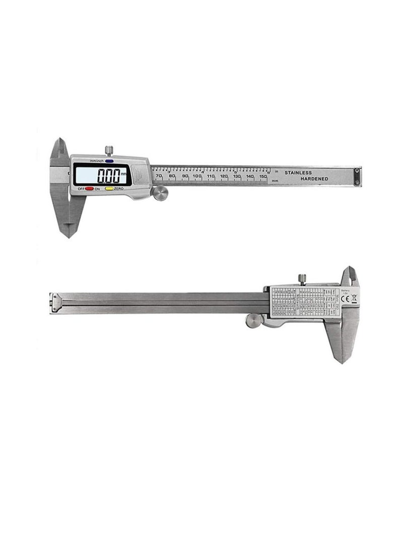New arrival Measuring Tool Digital Caliper 6"150mm Stainless Steel measuring instrument Vernier Calipers Gauges  - Image 1