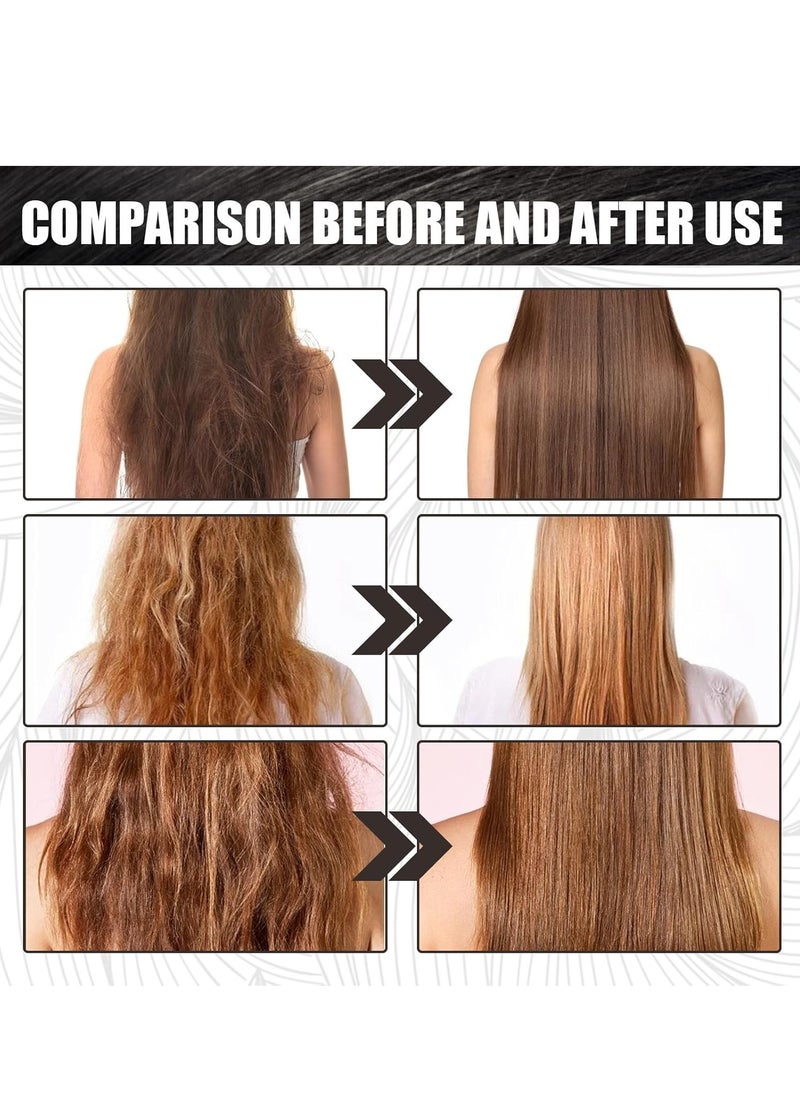 KASTWAVE Keratin Repair Hair Mask, Hair Frizz Damage Smoothing Straightening, Hair Treatment Deep Repair, Magical Hair Mask for Women, Steam-Free Repair Silky Perm Dye Moisturizing Hydrating Hair Mask, 60g  - Image 2