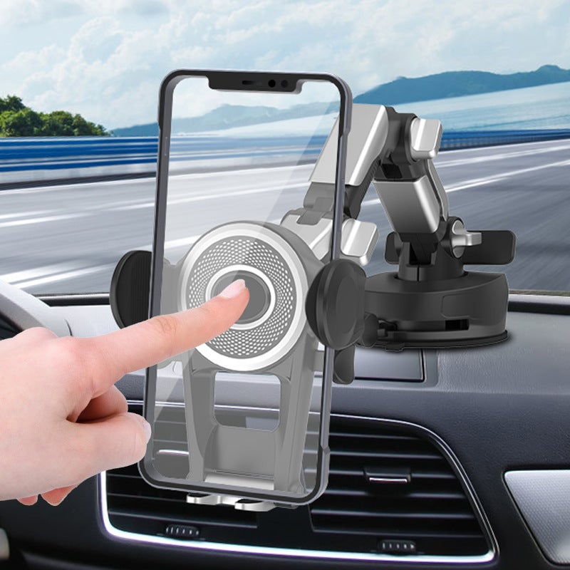 Phone Holder Silicone Truck for Truck Use Black finish for Daily Use - Image 2