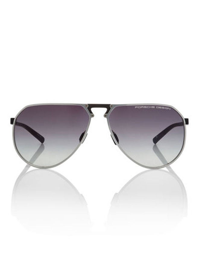 Porsche Design نظارة شمسية بايلوت للرجال - P8938 B 64 - مقاس العدسة: 64 مم  - Image 2